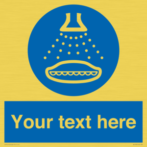 Custom start water spray in launch sequence